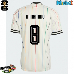 Japani Takumi Minamino #8 Vieraspaita MM-kisat 2026 Lyhythihainen